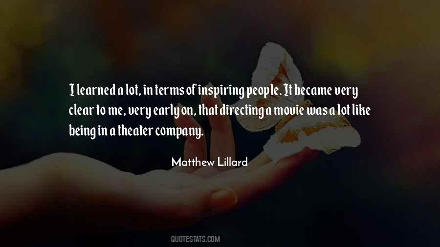 Movie Directing Quotes #1055061