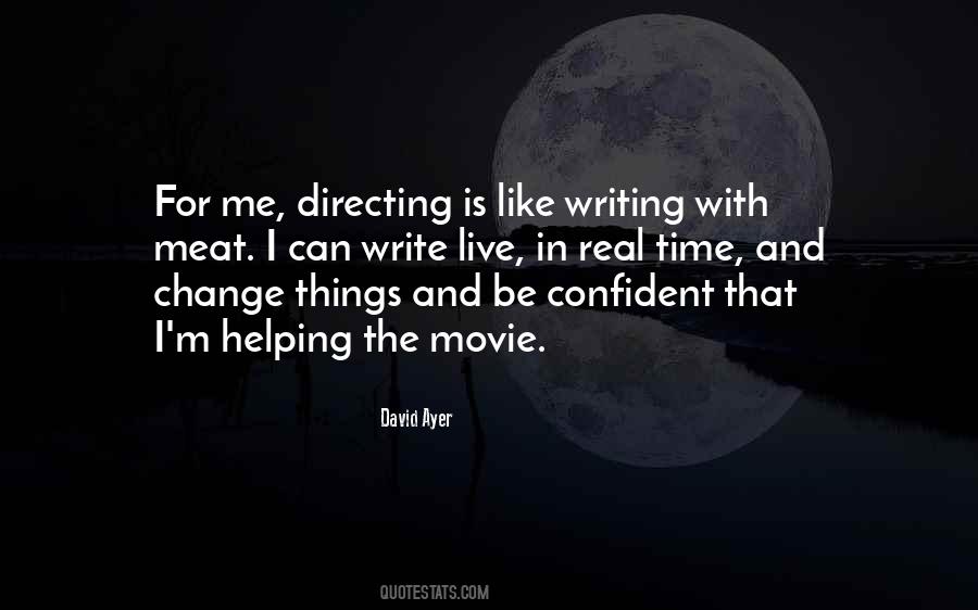 Movie Directing Quotes #1182371