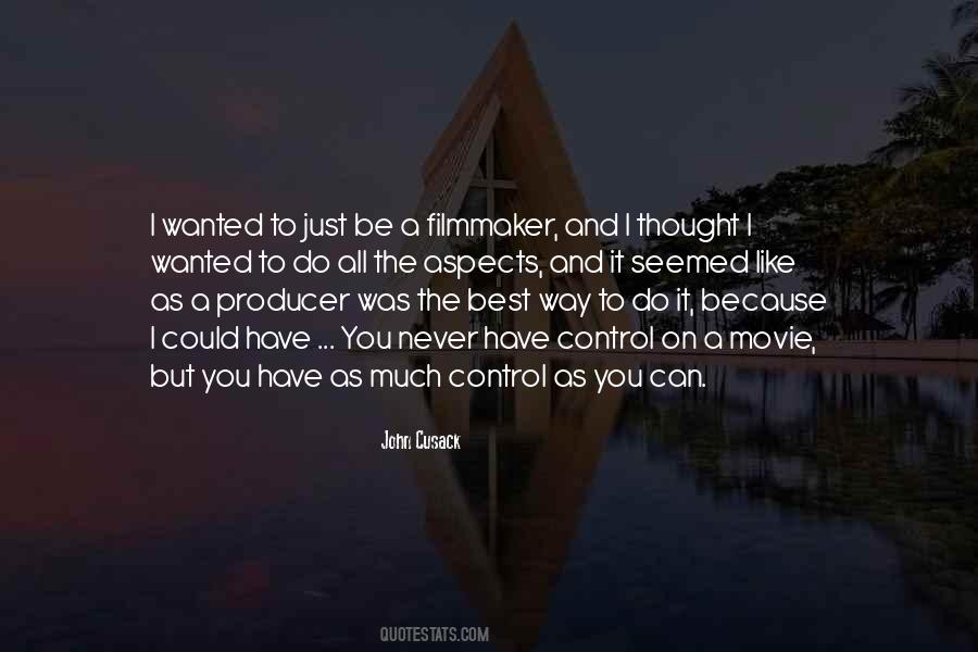 Movie Producer Quotes #1521418