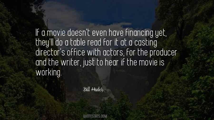 Movie Producer Quotes #226490