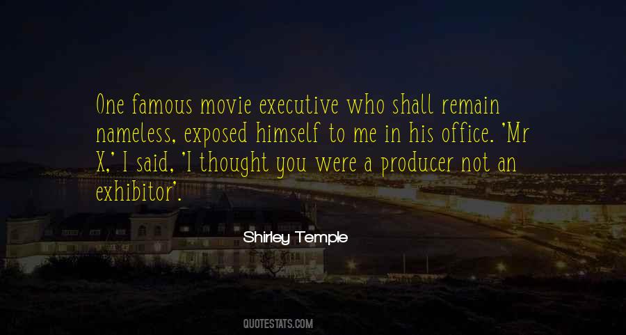 Movie Producer Quotes #490181