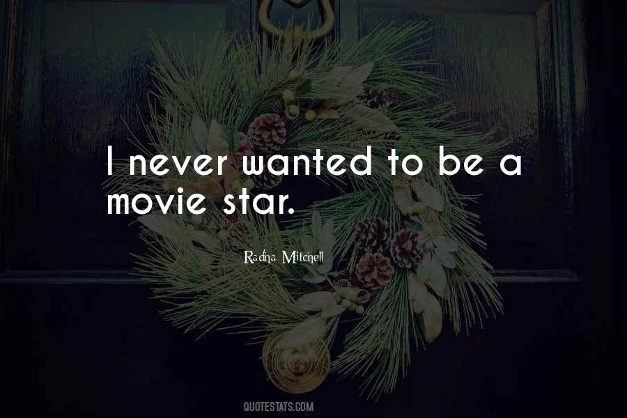 Movie Star Quotes #1238305