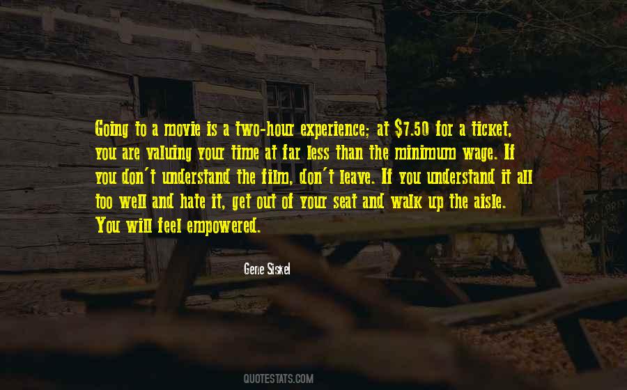 Movie Ticket Quotes #1316531