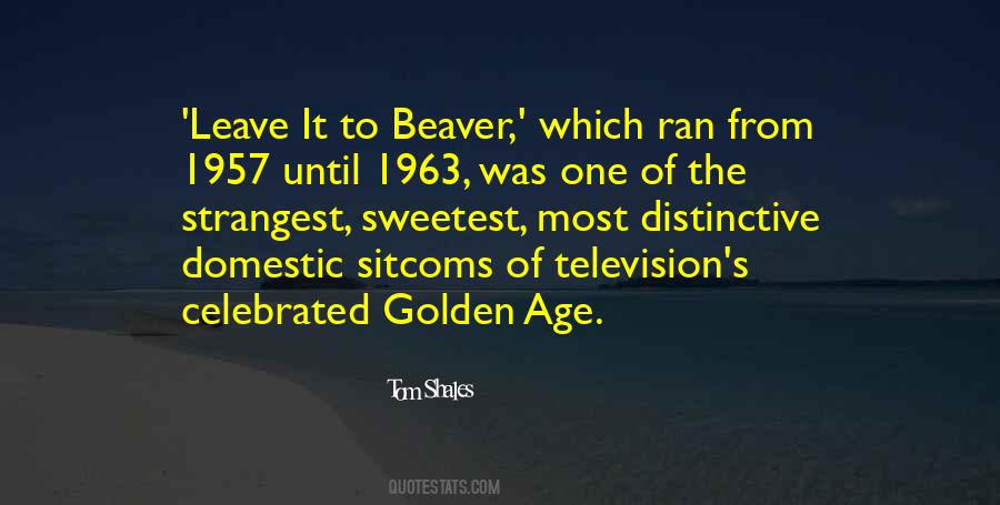Mr Beaver Quotes #1582614