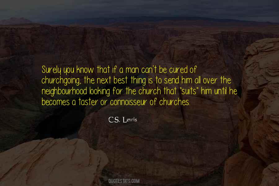 Quotes About Churchgoing #866606