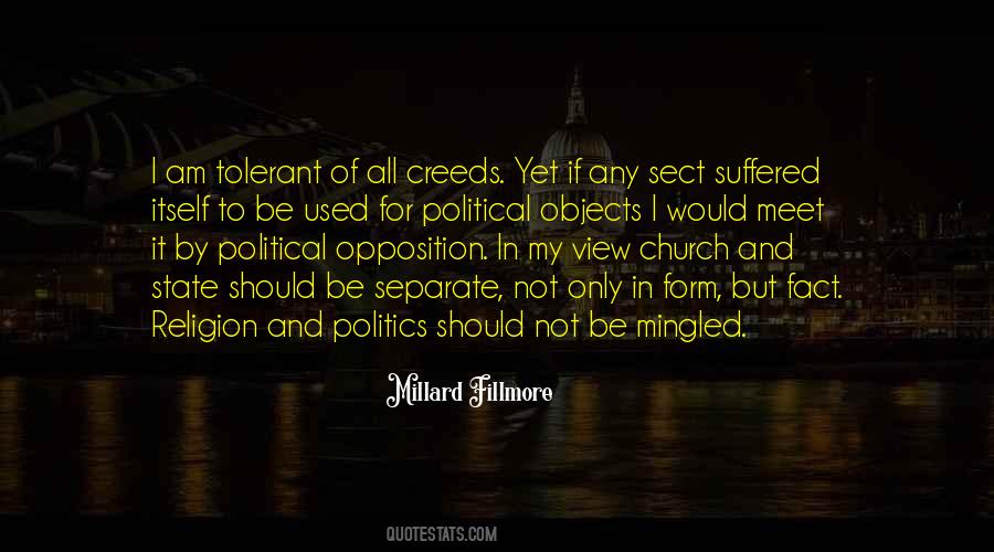 Quotes About Church Politics #1113821