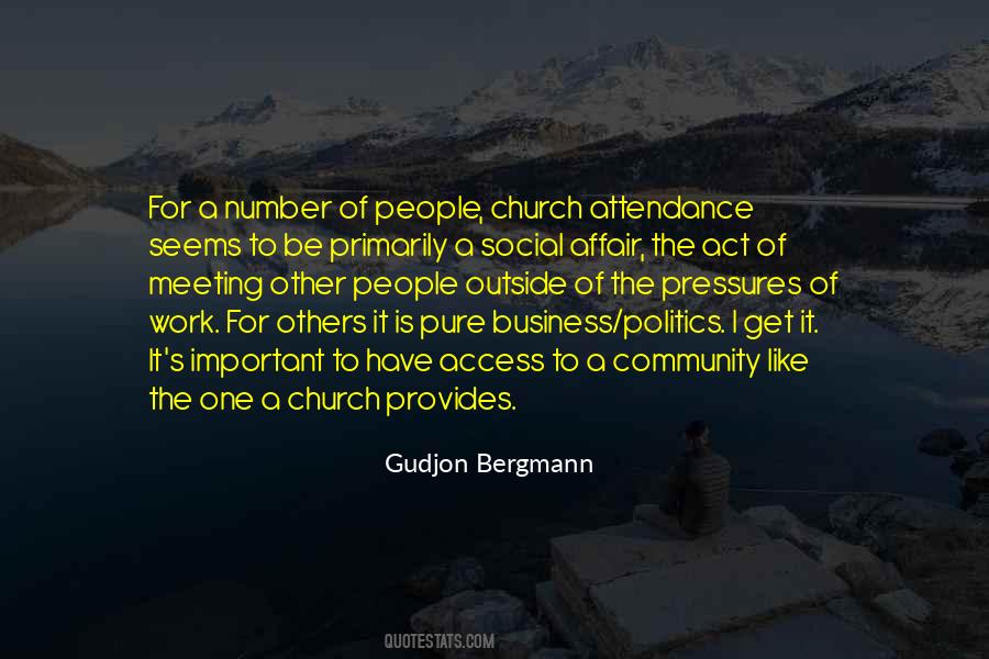 Quotes About Church Politics #311743