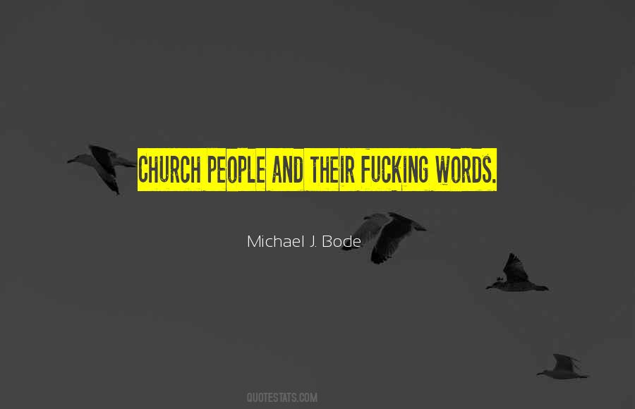 Quotes About Church People #1255755