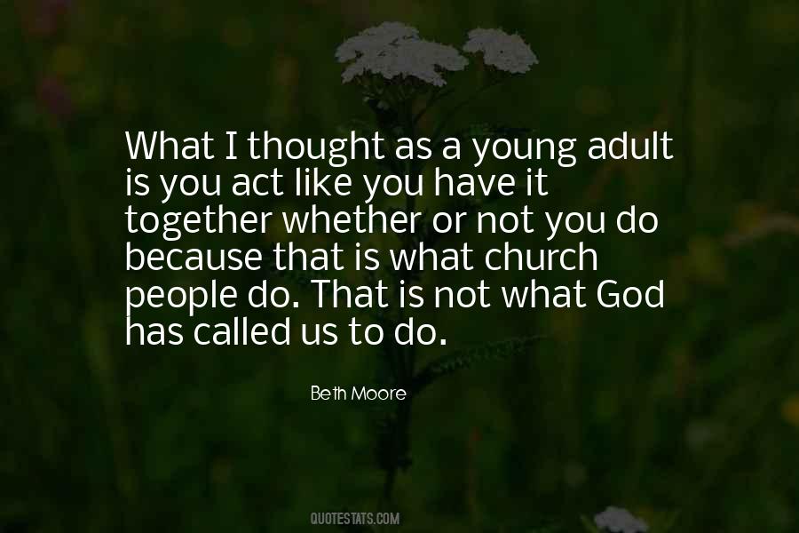 Quotes About Church People #5334