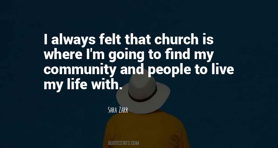 Quotes About Church People #89056