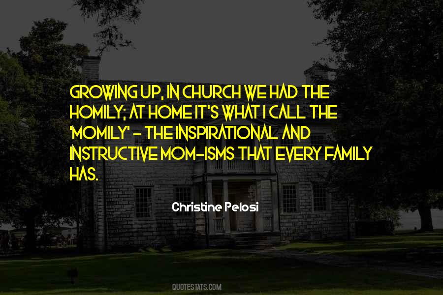 Quotes About Church Home #456809
