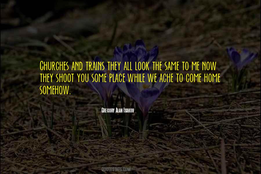 Quotes About Church Home #878217