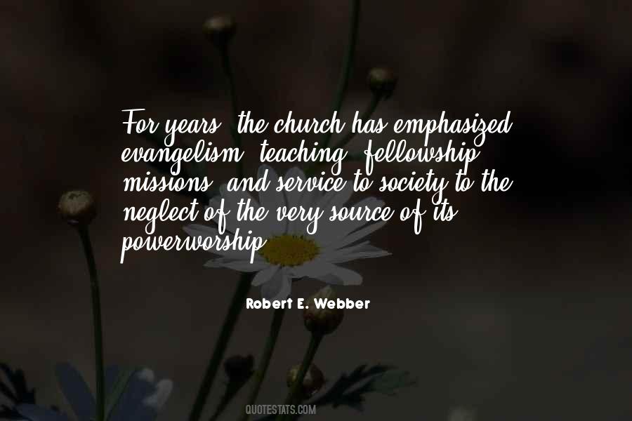 Quotes About Church Fellowship #1285253