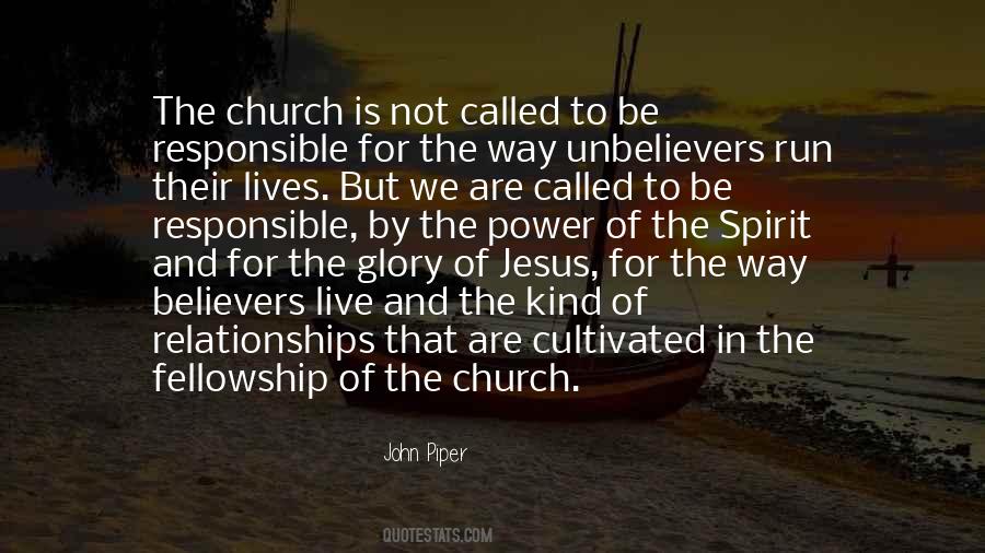 Quotes About Church Fellowship #1695029