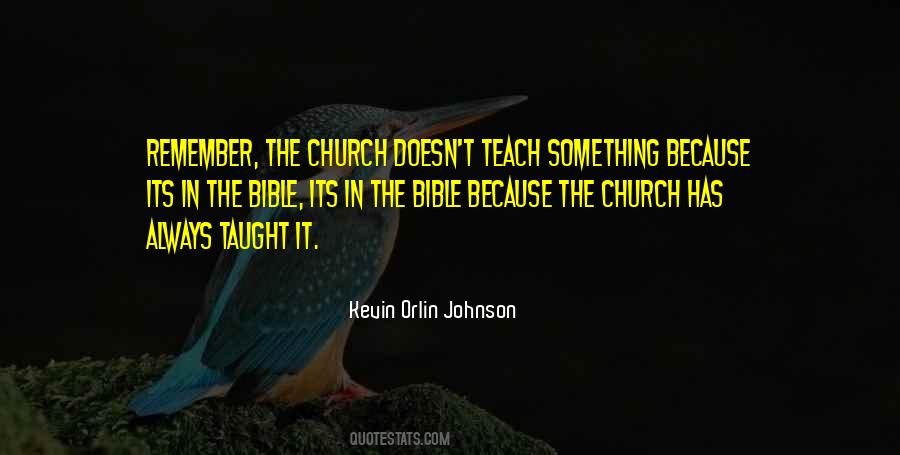 Quotes About Church Bible #383022