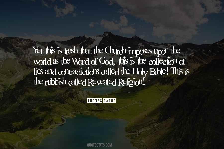 Quotes About Church Bible #898371