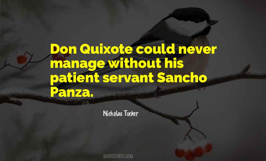 Mr Sancho Quotes #119506