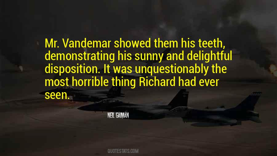 Mr Vandemar Quotes #147931