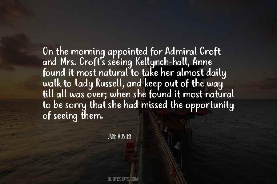Mrs Croft Quotes #1062800