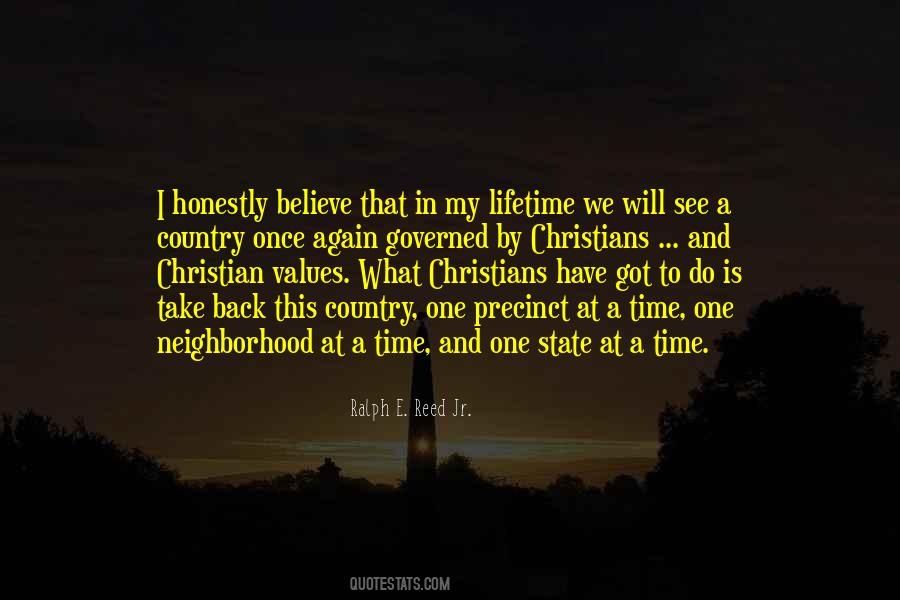 Quotes About Christian Values #1786191