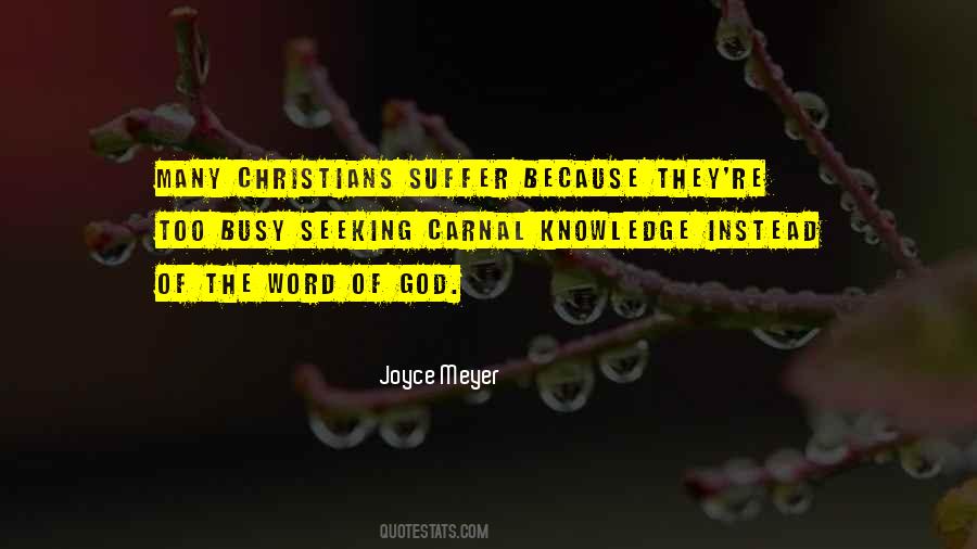 Quotes About Christian Suffering #1564602