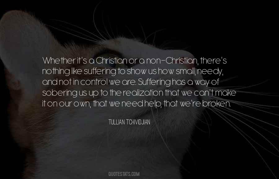 Quotes About Christian Suffering #358485