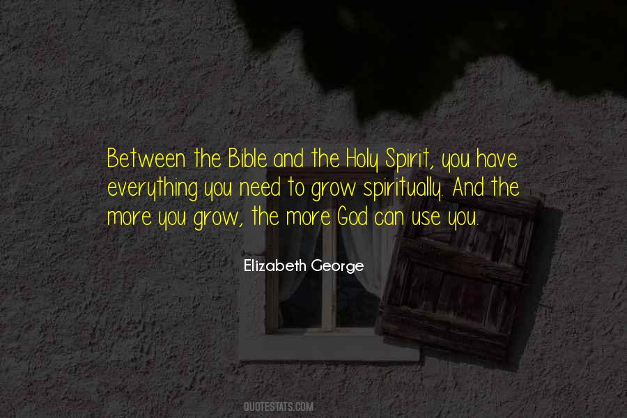 Quotes About Christian Spiritual Growth #1137006