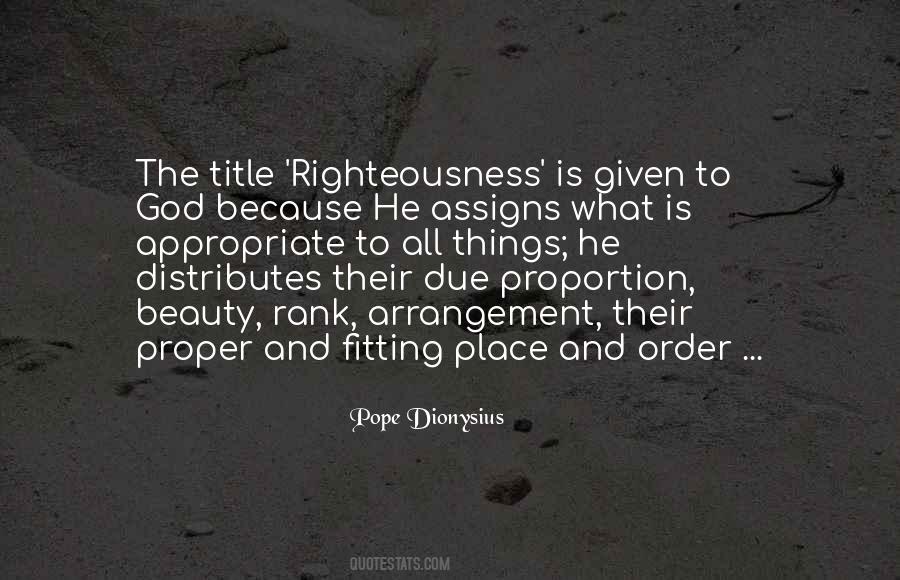 Quotes About Christian Righteousness #304812