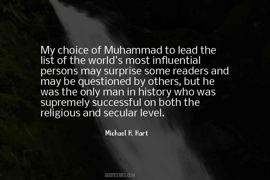 Muhammad's Quotes #265126