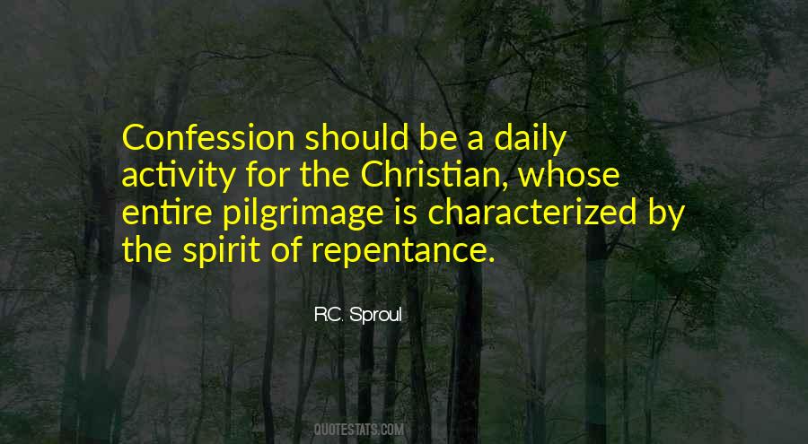 Quotes About Christian Repentance #1355885