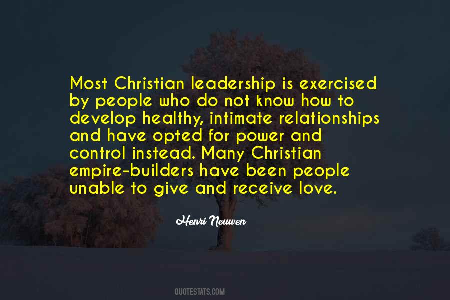 Quotes About Christian Relationships #704994