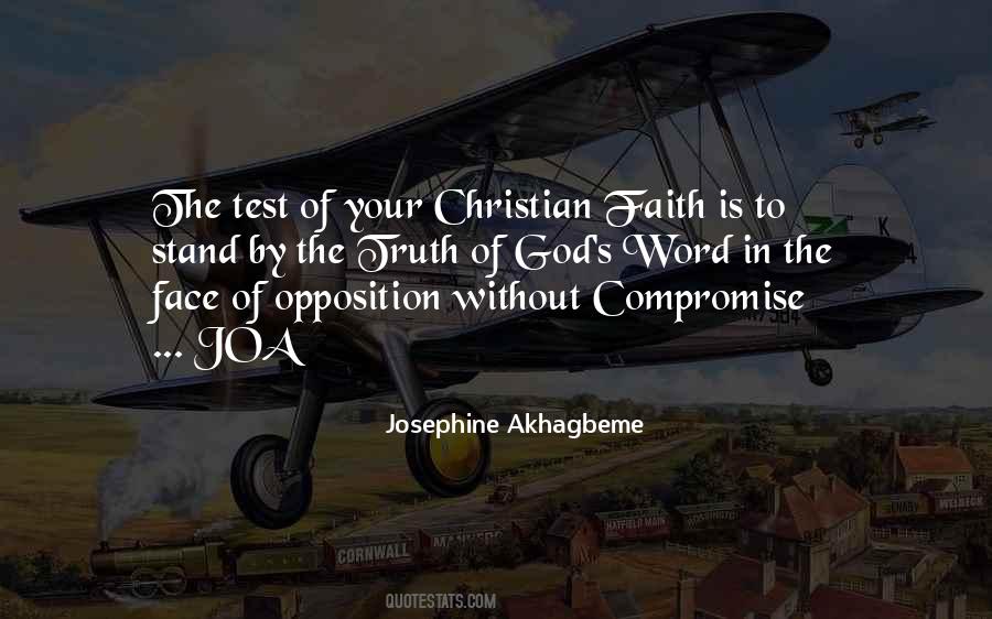 Quotes About Christian Opposition #105050