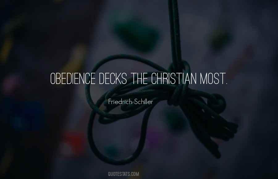 Quotes About Christian Obedience #1506143