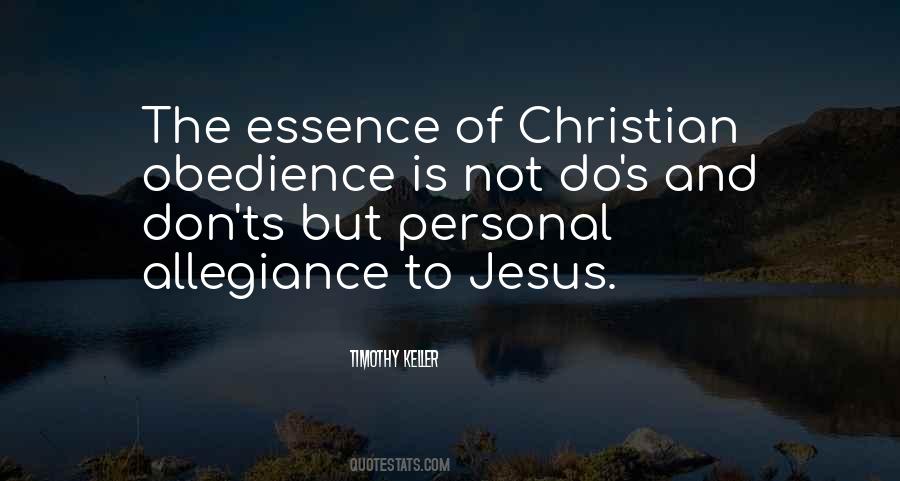 Quotes About Christian Obedience #364499