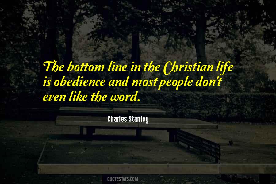 Quotes About Christian Obedience #999816