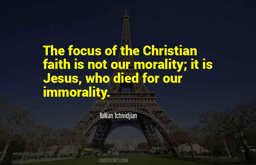 Quotes About Christian Morality #1733622