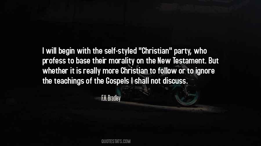 Quotes About Christian Morality #1851515