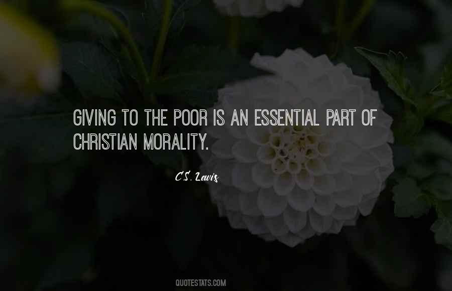 Quotes About Christian Morality #1858771