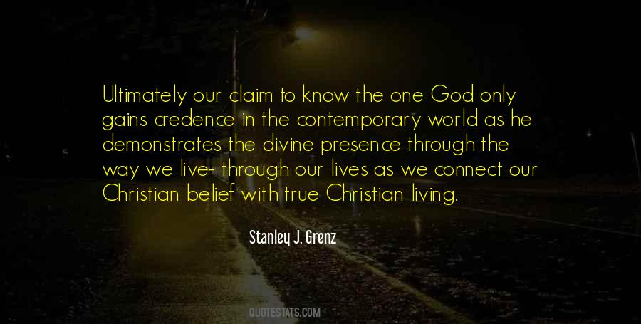 Quotes About Christian Living #1018106