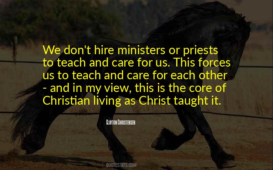 Quotes About Christian Living #1417636