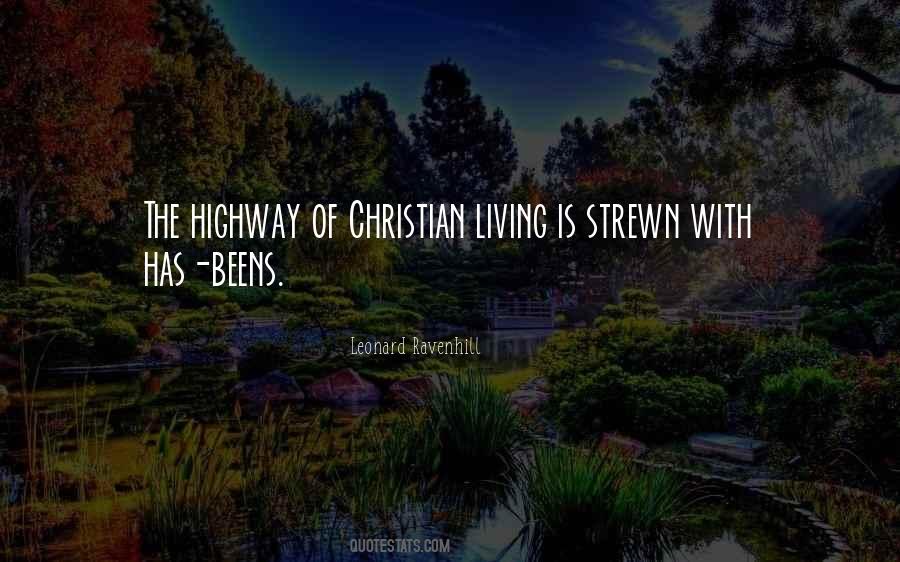 Quotes About Christian Living #276887