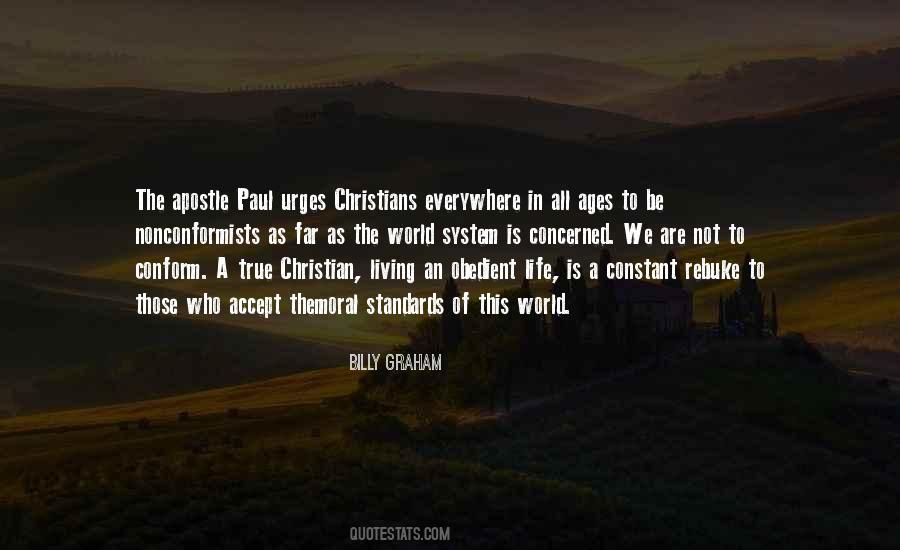 Quotes About Christian Living #489089