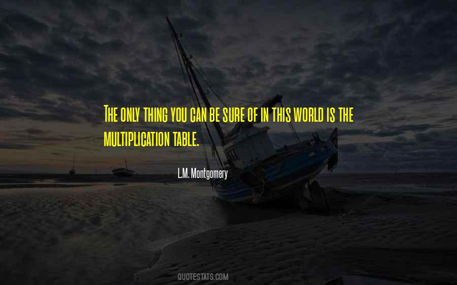 Multiplication Table Quotes #1612047