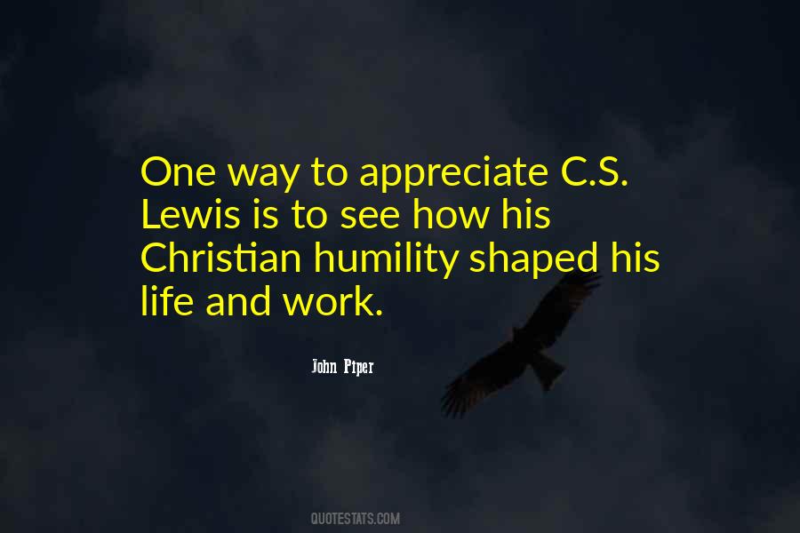 Quotes About Christian Humility #1621347