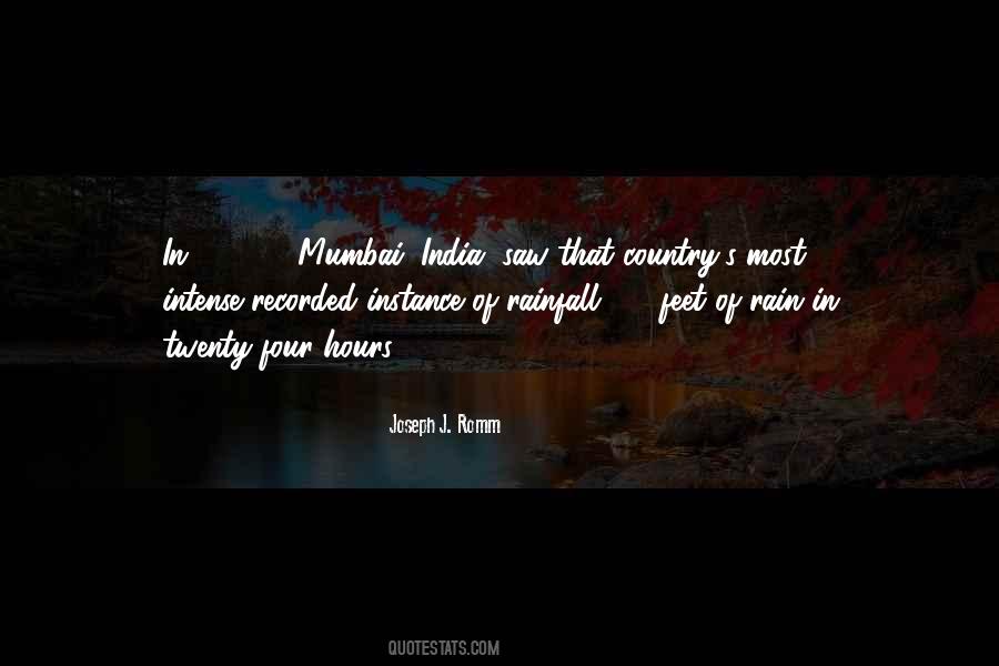 Mumbai Rain Quotes #1346776