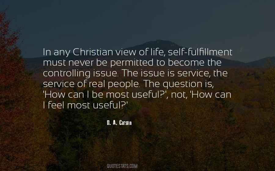 Quotes About Christian Fulfillment #1481826