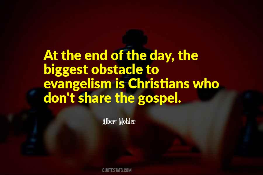 Quotes About Christian Evangelism #1270836