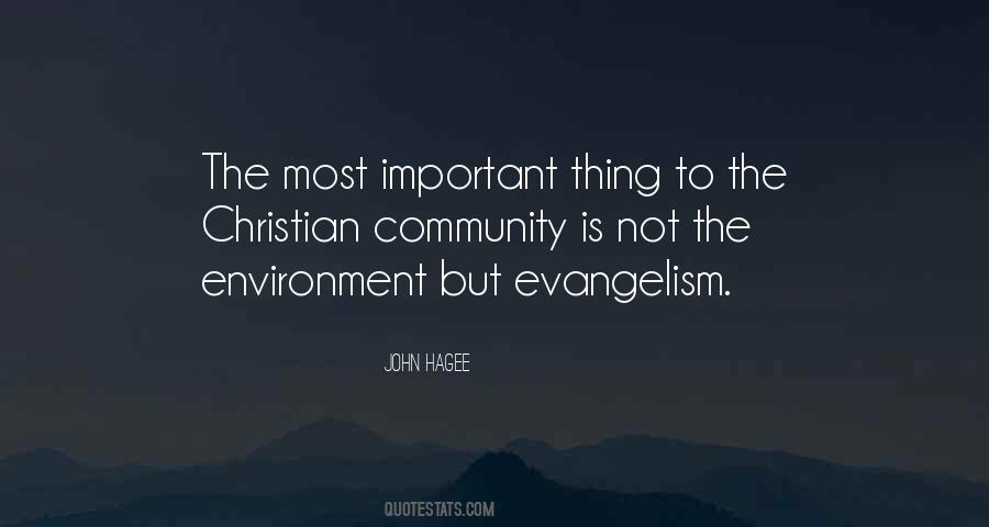 Quotes About Christian Evangelism #780089