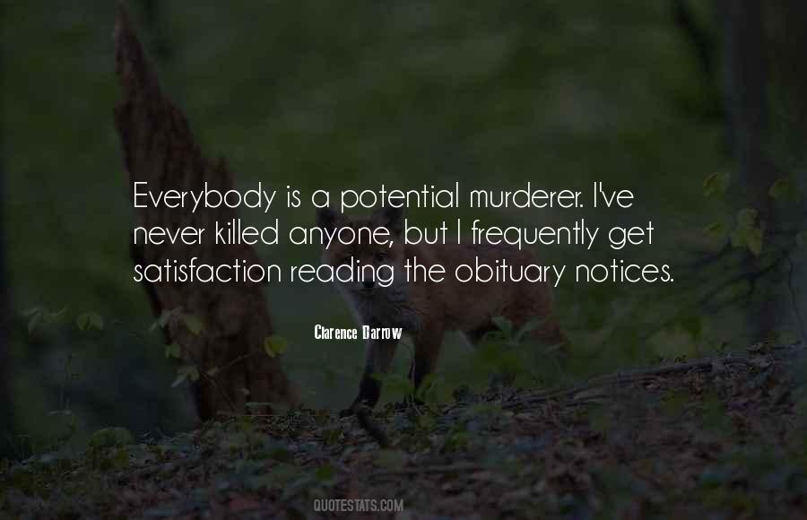 Murderer Quotes #1136119