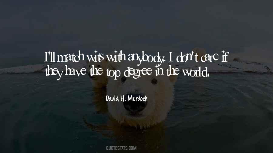 Murdock Quotes #107477